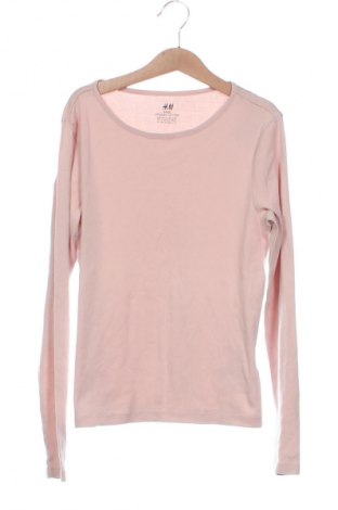 Dziecięca bluzka H&M, Rozmiar 10-11y/ 146-152 cm, Kolor Popielaty róż, Cena 28,28 zł