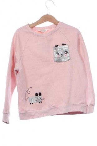 Kinder Shirt H&M, Größe 6-7y/ 122-128 cm, Farbe Rosa, Preis 4,99 €