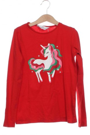 Детска блуза H&M, Размер 8-9y/ 134-140 см, Цвят Червен, Цена 12,00 лв.