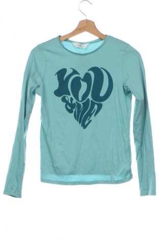Dziecięca bluzka H&M, Rozmiar 12-13y/ 158-164 cm, Kolor Zielony, Cena 27,59 zł
