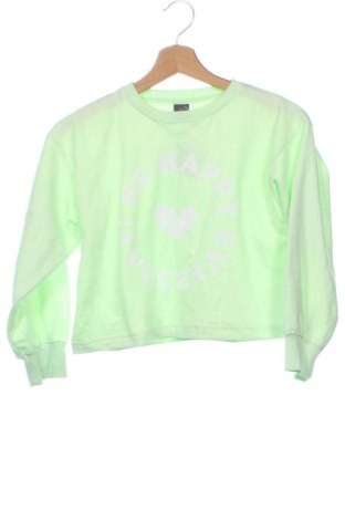 Dziecięca bluzka Pepco, Rozmiar 7-8y/ 128-134 cm, Kolor Zielony, Cena 27,59 zł