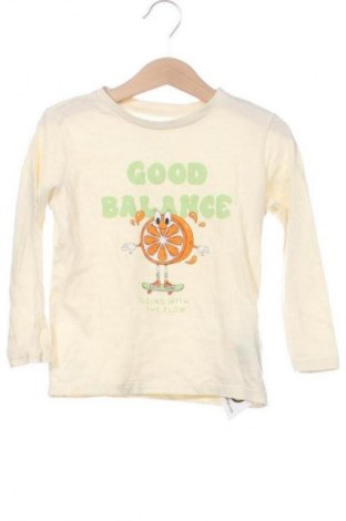 Bluză pentru copii Sinsay, Mărime 2-3y/ 98-104 cm, Culoare Bej, Preț 32,60 Lei