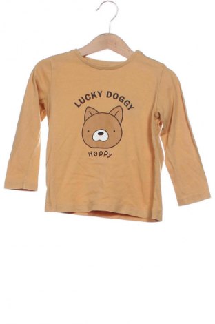 Dziecięca bluzka Sinsay, Rozmiar 18-24m/ 86-98 cm, Kolor Beżowy, Cena 22,99 zł