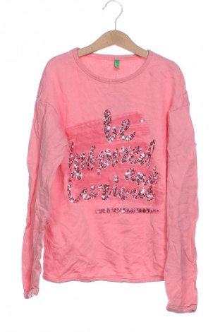 Bluză pentru copii United Colors Of Benetton, Mărime 11-12y/ 152-158 cm, Culoare Roz, Preț 78,99 Lei