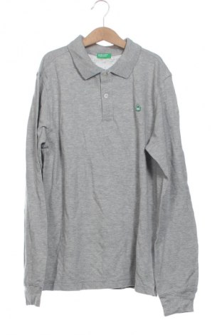Kinder Shirt United Colors Of Benetton, Größe 14-15y/ 168-170 cm, Farbe Silber, Preis 7,99 €