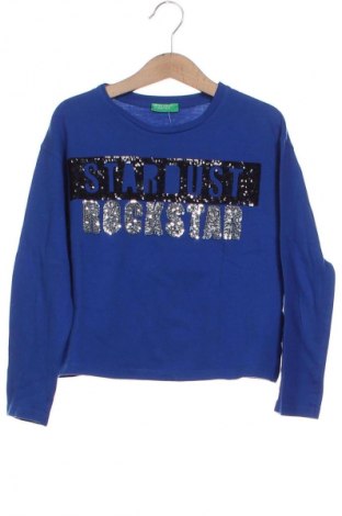 Dziecięca bluzka United Colors Of Benetton, Rozmiar 7-8y/ 128-134 cm, Kolor Niebieski, Cena 52,87 zł