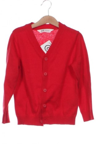Detský kardigán H&M, Veľkosť 4-5y/ 110-116 cm, Farba Červená, Cena  6,95 €