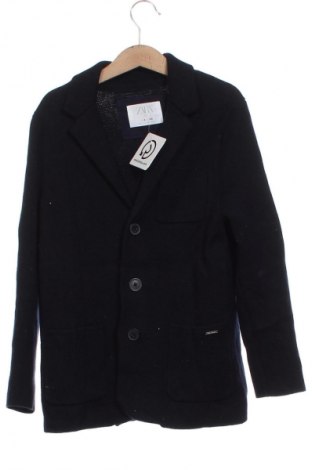 Kinder Strickjacke Zara, Größe 6-7y/ 122-128 cm, Farbe Blau, Preis 8,99 €