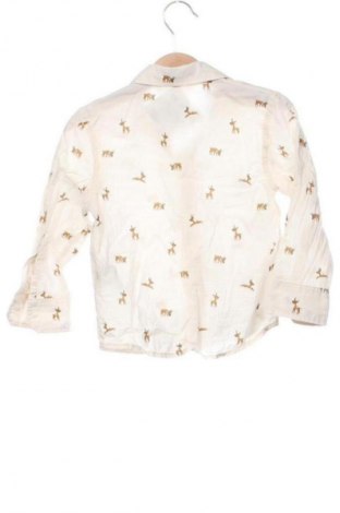 Детска риза H&M, Размер 18-24m/ 86-98 см, Цвят Бежов, Цена 12,00 лв.