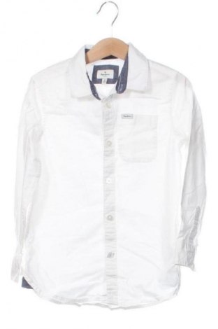Kinderhemd Pepe Jeans, Größe 4-5y/ 110-116 cm, Farbe Weiß, Preis € 13,81