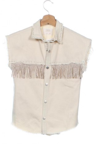 Dětská košile  Zara, Velikost 6-7y/ 122-128 cm, Barva Krémová, Cena  177,00 Kč
