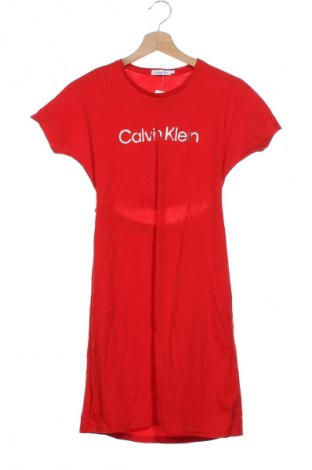 Kinderkleid Calvin Klein Jeans, Größe 15-18y/ 170-176 cm, Farbe Rot, Preis € 35,81