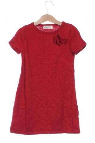 Kinderkleid H&M, Größe 4-5y/ 110-116 cm, Farbe Rot, Preis € 7,99