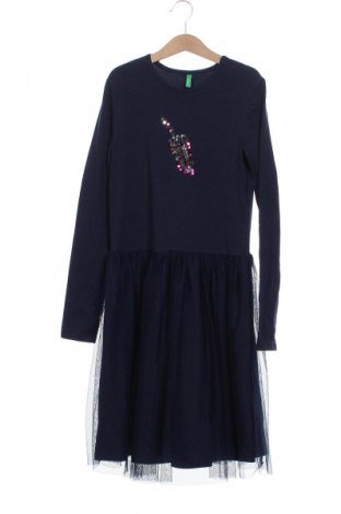 Kinderkleid United Colors Of Benetton, Größe 11-12y/ 152-158 cm, Farbe Blau, Preis 8,99 €