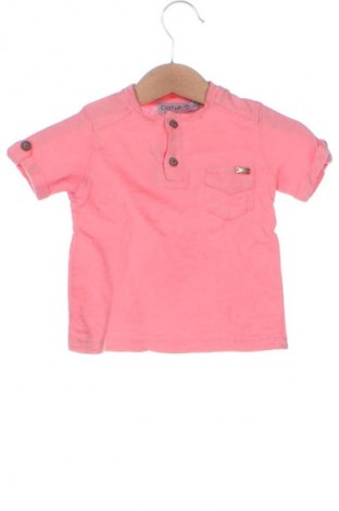 Dziecięcy T-shirt Cigit, Rozmiar 9-12m/ 74-80 cm, Kolor Różowy, Cena 34,48 zł
