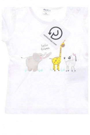 Kinder T-Shirt Dopo Dopo, Größe 1-2m/ 50-56 cm, Farbe Weiß, Preis 3,99 €