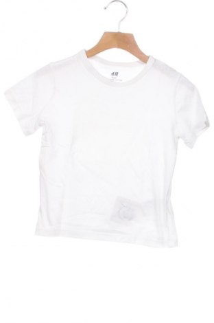 Tricou pentru copii H&M, Mărime 2-3y/ 98-104 cm, Culoare Alb, Preț 31,09 Lei