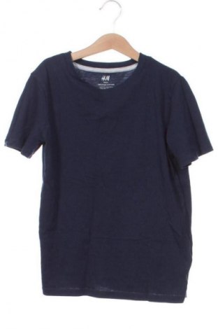 Детска тениска H&M, Размер 7-8y/ 128-134 см, Цвят Син, Цена 12,00 лв.