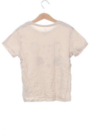 Dziecięcy T-shirt H&M, Rozmiar 6-7y/ 122-128 cm, Kolor Beżowy, Cena 27,59 zł