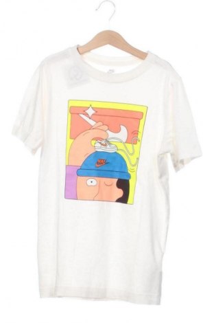 Kinder T-Shirt Nike, Größe 8-9y/ 134-140 cm, Farbe Weiß, Preis 12,70 €