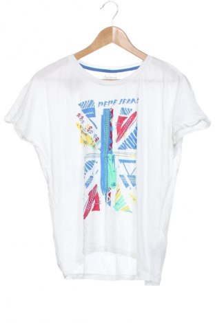 Παιδικό μπλουζάκι Pepe Jeans, Μέγεθος 15-18y/ 170-176 εκ., Χρώμα Λευκό, Τιμή 7,99 €