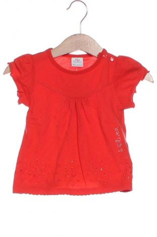 Kinder T-Shirt S.Oliver, Größe 2-3m/ 56-62 cm, Farbe Orange, Preis € 8,00