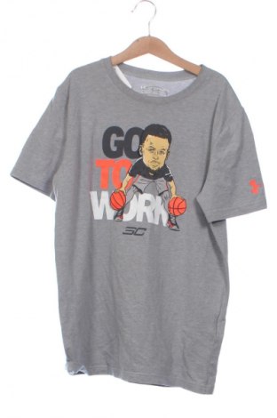 Dětské tričko  Under Armour, Velikost 12-13y/ 158-164 cm, Barva Šedá, Cena  266,00 Kč