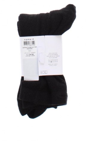 Kinderstrumpfhose Name It, Größe 8-9y/ 134-140 cm, Farbe Schwarz, Preis € 10,99
