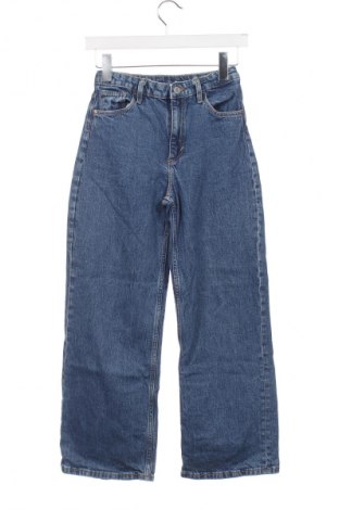 Dziecięce jeansy H&M, Rozmiar 9-10y/ 140-146 cm, Kolor Niebieski, Cena 75,40 zł