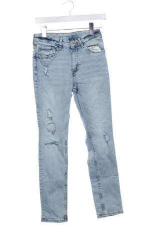 Dziecięce jeansy H&M, Rozmiar 11-12y/ 152-158 cm, Kolor Niebieski, Cena 74,33 zł