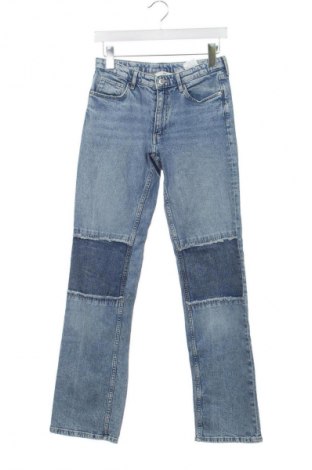 Dětské džíny  H&M, Velikost 14-15y/ 168-170 cm, Barva Modrá, Cena  405,00 Kč