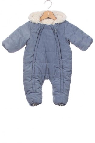 Dziecięcy kombinezon H&M, Rozmiar 2-3m/ 56-62 cm, Kolor Niebieski, Cena 75,40 zł