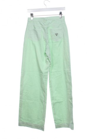 Pantaloni pentru copii Guess, Mărime 15-18y/ 170-176 cm, Culoare Verde, Preț 112,33 Lei