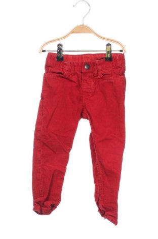Pantaloni pentru copii H&M, Mărime 18-24m/ 86-98 cm, Culoare Roșu, Preț 31,72 Lei