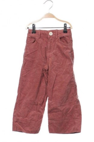 Dětské kalhoty  Zara, Velikost 3-4y/ 104-110 cm, Barva Popelavě růžová, Cena  229,00 Kč