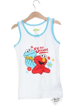 Dětské tilko  Sesame Street, Velikost 6-7y/ 122-128 cm, Barva Bílá, Cena  139,00 Kč