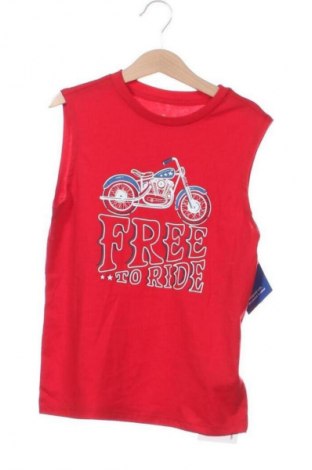 Kinder Top Unbranded, Größe 6-7y/ 122-128 cm, Farbe Rot, Preis 7,99 €