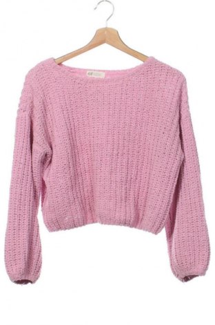 Kinderpullover H&M, Größe 12-13y/ 158-164 cm, Farbe Rosa, Preis 6,99 €