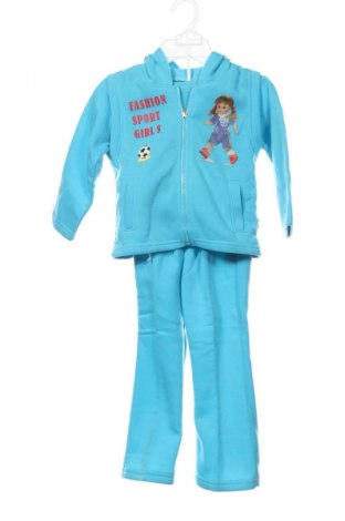 Kinder Sportanzug Unbranded, Größe 5-6y/ 116-122 cm, Farbe Blau, Preis 22,99 €