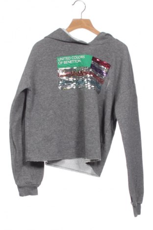 Παιδικό φούτερ United Colors Of Benetton, Μέγεθος 13-14y/ 164-168 εκ., Χρώμα Γκρί, Τιμή 21,14 €