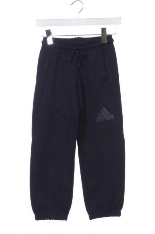 Kinder Sporthose Adidas, Größe 6-7y/ 122-128 cm, Farbe Blau, Preis 39,39 €