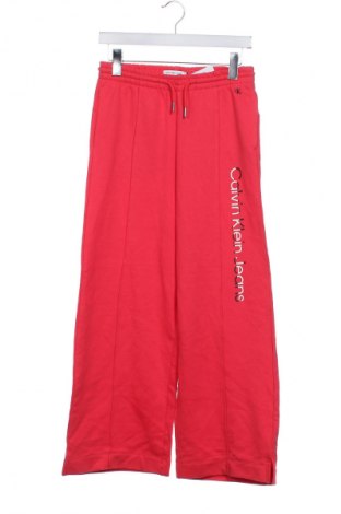 Dziecięce spodnie sportowe Calvin Klein Jeans, Rozmiar 13-14y/ 164-168 cm, Kolor Różowy, Cena 177,01 zł