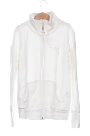Bluză de trening, pentru copii PUMA, Mărime 10-11y/ 146-152 cm, Culoare Alb, Preț 92,38 Lei