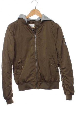 Dětská bunda  H&M, Velikost 14-15y/ 168-170 cm, Barva Zelená, Cena  519,00 Kč