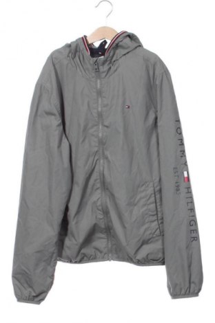 Kinderjacke Tommy Hilfiger, Größe 12-13y/ 158-164 cm, Farbe Grau, Preis € 61,99