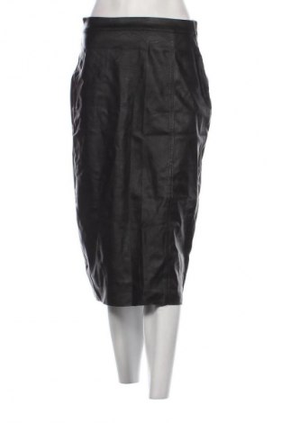 Lederrock Gina Tricot, Größe M, Farbe Schwarz, Preis 18,99 €