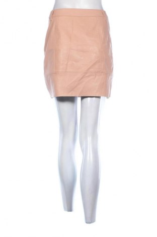 Fustă de piele River Island, Mărime S, Culoare Maro, Preț 62,99 Lei