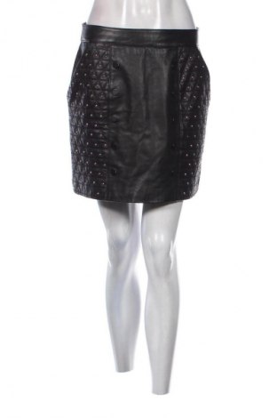 Skórzana spódnica The Kooples, Rozmiar M, Kolor Czarny, Cena 532,53 zł