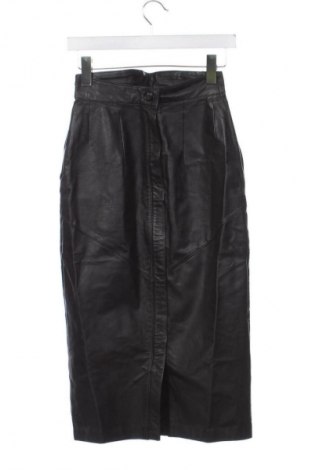 Lederrock Unbranded, Größe S, Farbe Schwarz, Preis 29,42 €