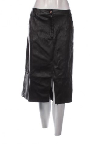 Fustă de piele Violeta by Mango, Mărime XXL, Culoare Negru, Preț 252,67 Lei